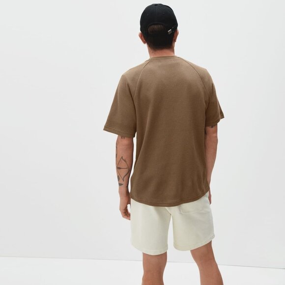 Everlane Organic Cotton Waffle Weave T-Shirt NWT - Picture 2 of 4